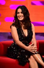 SALMA HAYEK at The Graham Norton Show in London 06/02/2016