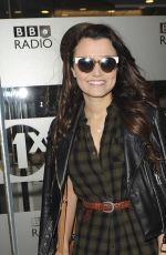 SAMANTHA BARKS at BBC Radio 1 Studios in London 06/05/2016