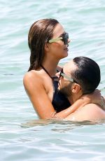 SANDRA KUBICKA in Swiumsuit at the Beach in Miami 06/26/2016