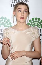 SAOIRSE RONAN at Irish Repertory Theatre Gala Benefit in New York 06/13/2016