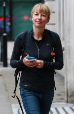 SARA COX Leaves BBC Radio 2 Studios in London 06/02/2016