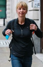 SARA COX Leaves BBC Radio 2 Studios in London 06/02/2016