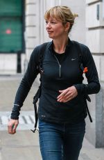 SARA COX Leaves BBC Radio 2 Studios in London 06/02/2016