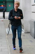 SARA COX Leaves BBC Radio 2 Studios in London 06/02/2016