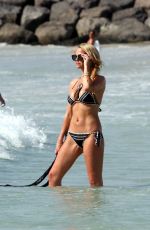 SARAH HARDING in Bikini at Jumeirah Beach Hotel in Dubai 06/12/2016