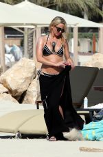 SARAH HARDING in Bikini at Jumeirah Beach Hotel in Dubai 06/12/2016