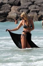 SARAH HARDING in Bikini at Jumeirah Beach Hotel in Dubai 06/12/2016