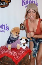 SARAH HYLAND at Ghost Rider Rides Again Event at Knotts Berry Farm in Buena Park 06/04/2016