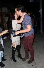 SARAH HYLAND Leaves Nice Guy in West Hollywood 06/24/2016