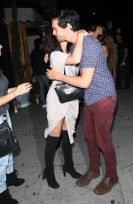 SARAH HYLAND Leaves Nice Guy in West Hollywood 06/24/2016