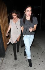 SARAH HYLAND Leaves Nice Guy in West Hollywood 06/24/2016