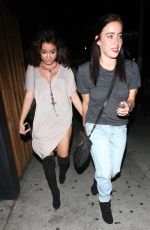 SARAH HYLAND Leaves Nice Guy in West Hollywood 06/24/2016