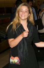 SASHA PIETERSE at Los Angeles International Airport 06/05/2016