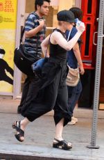 SCARLETT JOHANSSON Out and About in New York 06/24/2016