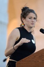 SHAILENE WOODLEY at Bernie Sanders