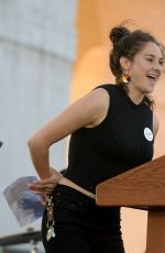 SHAILENE WOODLEY at Bernie Sanders