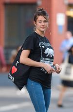 SHAILENE WOODLEY Out and About in New York 06/10/2016.