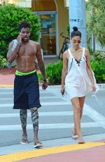SHANINA SHAIK at 5th Street Gym in Miami Beach 06/01/2016