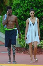 SHANINA SHAIK at 5th Street Gym in Miami Beach 06/01/2016