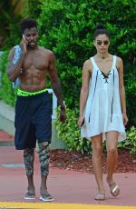 SHANINA SHAIK at 5th Street Gym in Miami Beach 06/01/2016