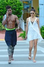 SHANINA SHAIK at 5th Street Gym in Miami Beach 06/01/2016