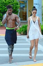 SHANINA SHAIK at 5th Street Gym in Miami Beach 06/01/2016