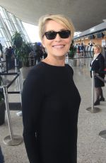 SHARON STONE at Washington Dulles International Airport in Dulles 06/24/2016