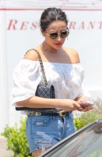 SHAY MITCHELL in Cut Off Out in Los Angeles 06/26/2016