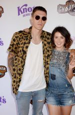 SHENA GRIMES at Ghost Rider Rides Again Event at Knotts Berry Farm in Buena Park 06/04/2016