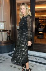 SIENNA MILLER Leaves Wendy Rowe Book Launch Party at Burberry Store in London 06/21/2016