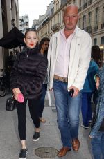SOFIA CARSON Out and About in Paris 06/27/2016