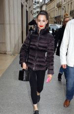 SOFIA CARSON Out and About in Paris 06/27/2016