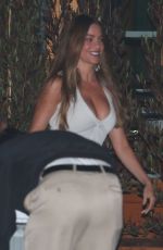 SOFIA VERGARA Night Out in Malibu 06/14/2016
