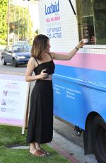 SOPHIA BUSH  at a Lactaid Ice Cream Pop-up Milk Bar in Los Angeles 06/07/2016