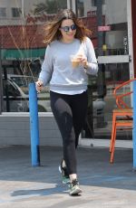 SOPHIA BUSH Out and About in West Hollywood 06/17/2016