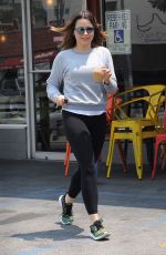 SOPHIA BUSH Out and About in West Hollywood 06/17/2016