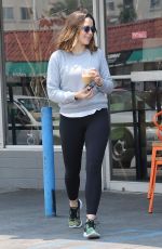 SOPHIA BUSH Out and About in West Hollywood 06/17/2016