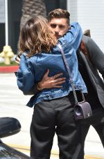 SOPHIA BUSH Out for Coffee with Friend in Wes Hollywood 