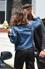 SOPHIA BUSH Out for Coffee with Friend in Wes Hollywood 