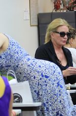 SOPHIE SIMMONS at a Nail Salon in Beverly Hills 06/24/2016