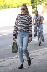 SOPHIE TURNER Out and About in North London 06/09/2016