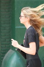 STELLA MAXWELL Out and About in New York 06/22/2016