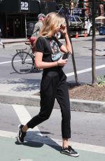 STELLA MAXWELL Out and About in New York 06/22/2016