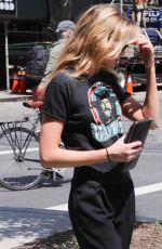 STELLA MAXWELL Out and About in New York 06/22/2016