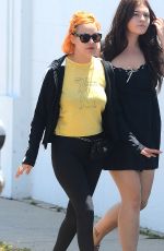 TALLUALH WILLIS Leavees Kings Road Cafe in West Hollywood 06/01/2016
