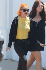 TALLUALH WILLIS Leavees Kings Road Cafe in West Hollywood 06/01/2016
