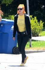 TALLUALH WILLIS Leavees Kings Road Cafe in West Hollywood 06/01/2016