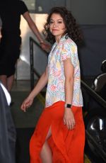 TATIANA MASLANY Arrives at AOL Studio in New York 06/06/2016