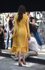 TAYLOR HILL on the Set of a Photoshoot in East Village 06/02/2016