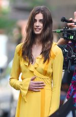 TAYLOR HILL on the Set of a Photoshoot in East Village 06/02/2016